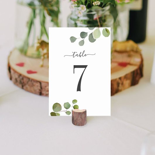 Script Eucalyptus Zitkaart (achter) Bruiloft Kaart