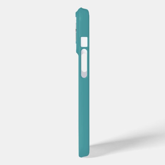 Script Familie Foto Teal Case-Mate iPhone Case (Achterkant / Links)