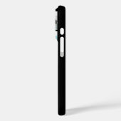 Script Familie Foto Zwart Case-Mate iPhone Case (Achterkant / Links)