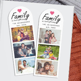 Script Family is Everything Photo Collage Keepsake