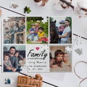 Script Family is Everything Photo Collage Keepsake Legpuzzel