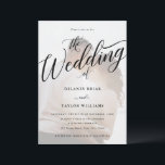 Script Flourish Modern Photo Wedding Invitation Kaart<br><div class="desc">Deze moderne uitnodiging kenmerkt een manuscriptrubriek met bloei. Voeg jouw tekst en foto toe gebruikend de vorm van de sjabloon. Gebruik de Customize Verdere eigenschap om kleuren en lay-out te veranderen.</div>