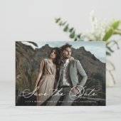 Script Flow | Huwelijksfoto Save The Date (Staand voorkant)
