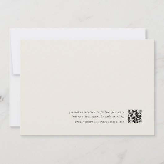 Script Flow | Photo Wedding Save The Date (Achterkant)