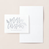 Script Folie Vrolijk Kerstfeest Kaart (Display)