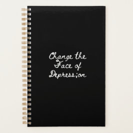 script font_Change the Face of Depression Planner