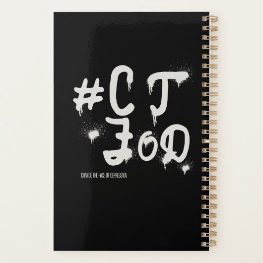 script font_Change the Face of Depression Planner (Achterkant)