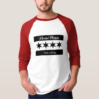 (Script font) House Music | Gemaakt in Chicago T-shirt