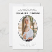 Script Foto Afstudeeraankondiging Kaart (Achterkant)