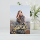 Script foto afstudeerfeest 2025 uitnodiging informatiekaartje (Staand voorkant)