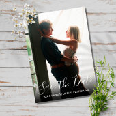 Script Foto Save the Date Kaart