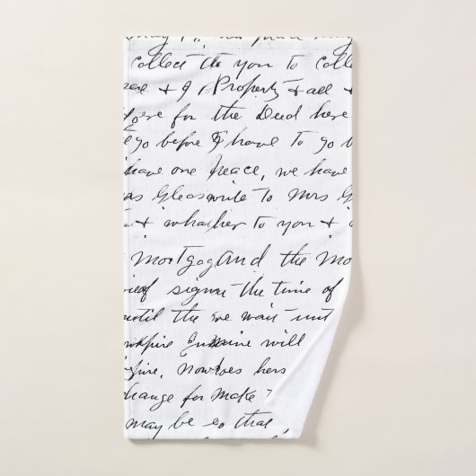 Script Frans Stijl Bad Handdoek Set (Handdoek)