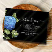 Script Funeral Hartelijk dank Bedankkaart