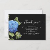 Script Funeral Hartelijk dank Bedankkaart (Voorkant)