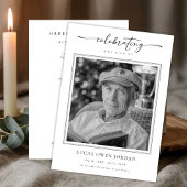 Script Funeral Memorial Order of Service Goedkoop Programmakaart