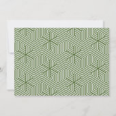 Script & geometrische dertigste verjaardag foto ui (Achterkant)