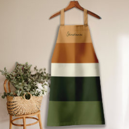 Script gepersonaliseerde stripe all-over print Sch Schort