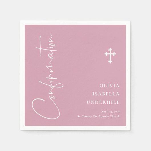 Script Girls-bevestiging Servet (Voorkant)