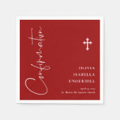 Script Girls-bevestiging Servet (Voorkant)