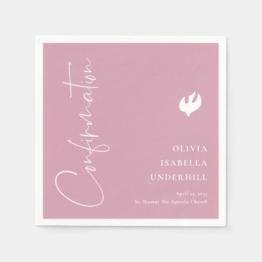 Script Girls-bevestiging Servet (Voorkant)