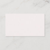 Script Goud & Blush Roze Bruiloft Details Informatiekaartje (Achterkant)