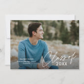 Script Graduating Class Photo Afstuderen Kaart (Voorkant)