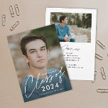 Script Graduating Class Photo Afstuderen Kaart<br><div class="desc">Script Graduating Class Photo Afstuderen. Klik op de knop Bewerken om uw gegevens aan te passen.</div>