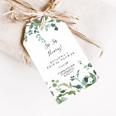 Script Groen gebladerte SIP Hooray Vrijgezellenfee Cadeaulabel