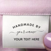 Script Handmade by Custom knippen en naaien Grosgrain Lint