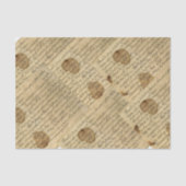 Script Handwriting Decoupage Collage Tissuepapier (Voorkant)