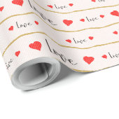 Script Hart Cadeaupapier (Rol Hoek)