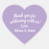 Script  Hartelijk dank Hart Sticker (Voorkant)