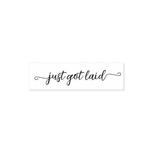 Script heeft net ei gelegd mini stempel (Design)