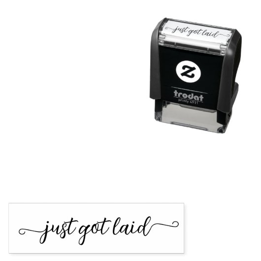 Script heeft net ei gelegd mini stempel (In situ)