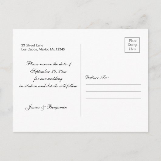 Script Het Briefkaart Datum opslaan (Achterkant)