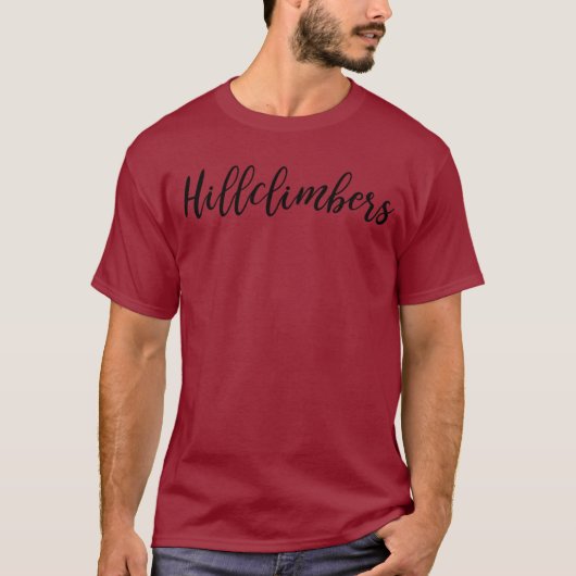 Script Hillclimbers Tshirt (Voorkant)