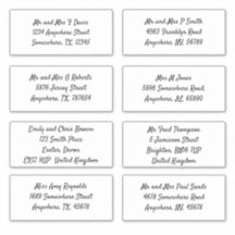 Script Individuele ontvanger Naam Adres Verzending