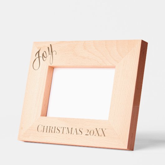 SCRIPT JOY, GEDATEERD KERST AFBEELDING GEGRAVEERDE LIJSTJES (Links)