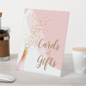 Script Kaarten en geschenken Blush Pink Vrijgezell Reclamebord Met Voetstuk (Insitu)