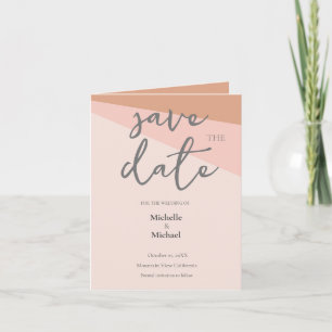 Script Kalligrafie Bruiloft Modern Save the Date