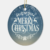 Script Kerstmis Opa, Grootvader, Opa definitie Keramisch Ornament (Links)