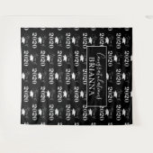 Script KLAS VAN 2020 Patroon Afstudeerfoto Prop Wandkleed (Voorkant (horizontaal))