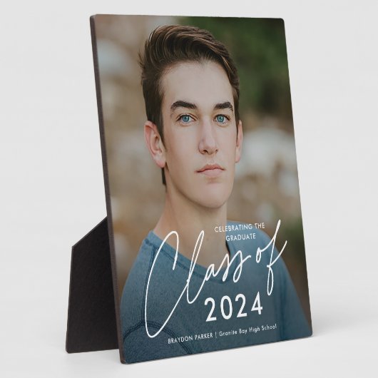 Script Klasse van 2024 Foto Afstuderen Fotoplaat (Zijkant)