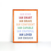 Script Lettering Quote Art Poster