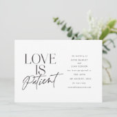 Script Liefde Bruiloft Uitgesteld Wijzig de Datum Aankondiging (Staand voorkant)