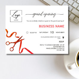 Script Lintjes Knippen Grand Opening Uitnodiging