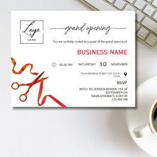 Script Lintjes Knippen Grand Opening Uitnodiging