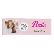 Script Logo Foto Nagels