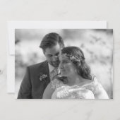 Script Love Bedankt Foto Weddenschap Bedankt (Achterkant)