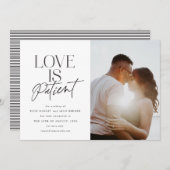 Script Love Bruiloft Uitgesteld Wijzig de Datum Aankondiging (Voorkant / Achterkant)